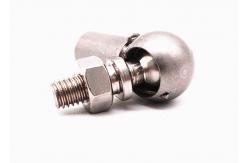 China Carbon Steel Spherical Ball Joint M6 Male Threads M5 Female Threads supplier