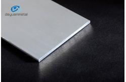 China Square Brushed Aluminum Flat Profile Electrophoresis 60mm Aluminium Flat Bar supplier