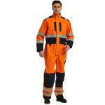 China Tomax F00L039 Flame Retardant Work Overall Arc Flash Protection Resistant To 50 Times Industrial Washing for sale