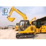 Hydraulic Crawler Excavator Bucket 0.34m³ / XE80 Excavator For Construction Operating Weight 7460kg for sale