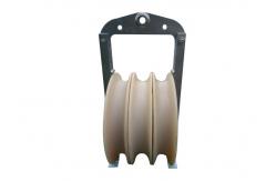 China 1160mm Conductor Stringing Wire Rope Pulley Blocks supplier