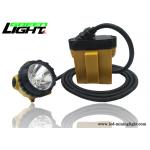 Anti Explosive Miners Helmet Light 25000 Lux Brightness With Low Power Warning Function