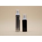 Metallic Silver ABS Airless Vacuum Pump Bottle For Cosmetic Cream Packing for sale