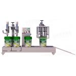 Semi Automatic Oil Filling Machine Chemical Fertilizer Production for sale