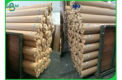 China 80gsm Plotter Paper Roll For CAD Printing No Adhesive Residue supplier