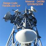 45M Quick Deployment 4 Legged Tower For 5G Coverage Expansion Project