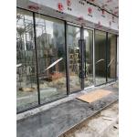 Security Aluminium Frame Swing Door customized with Fluorocarbon Coating for sale