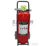 Wheel Marine Fire Extinguisher Trolly Dry Powder / CO2 Fire Extinguisher
