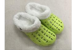 China Comfortable Casual Unisex EVA Fur Lined Garden Clogs supplier