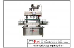 China PLC Control 1.5KW Bottle Capping Machine For Industrial Production supplier