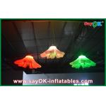 Hanging Flower Inflatable Lighting Decoration , Inflatable Christmas Decorations for sale
