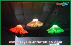 China Hanging Flower Inflatable Lighting Decoration , Inflatable Christmas Decorations supplier