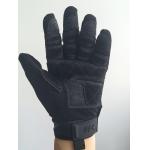 Tactical Gloves With Cowhide Palm Surface Black Leather  2xl for sale