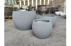 China Smooth Surface Fiber Clay Planter For Business Durable And Stylish Choices supplier