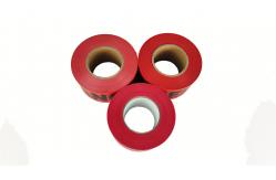 China High Tensile Strength PVC Restriction Warning Tape for Flexible supplier