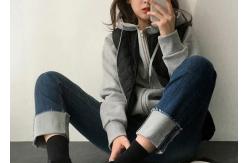 China Wadded Ladies Black Vest Quilted Sleeveless Jacket Warm Down 100% Polyester supplier