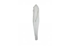 China 280GSM Twill 3/1 Flame Retardant Coverall Multi Pockets Light Gray supplier