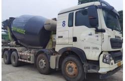China Zoomlion Used Concrete Mixer Truck Manufacturer 2019 Model With Howo Chassis supplier
