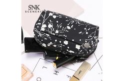 China Digital Printing Polyester Canvas Cosmetic Brush Bag supplier