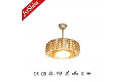 China 6 Speed Dc Motor Bladeless LED Ceiling Fan Low Power Consumption supplier