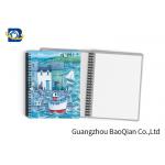 Durable Custom Printed Notebooks , A4/A5/A6 3D Lenticular Cover CMYK Offset Printing