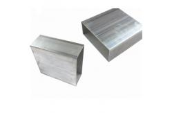 China 6060 6061 6063 Aluminium Tile Trim , Rectangle Aluminum Profile Tubing supplier