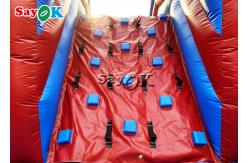 China Inflatable Carnival Games Carnival Commercial Adult Climb Slide Inflatable Obstacle Game supplier