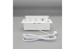 China Desktop 2.1A USB Charging Pop Up Electrical Socket supplier