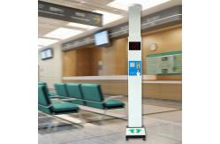 China Hospital Electronic Height And Weight Scales 240V Intelligent Voice Broadcast Printing supplier