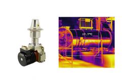 China VOCs Optical Gas Imaging Cooled MWIR Thermal Imaging Detector 320x256 24VDC supplier