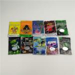 Cannabis Flower 200 Mic Gravure Printing Mylar Packaging Bag 3.5g 7g for sale