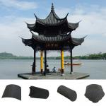 Building Material Sculpture Patterns Japanese Style Roof Tiles Anti Frost for sale