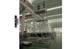China Aluminium 10m Double Height Cantilever Scaffold Tower supplier