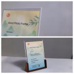 0.5 Vertical Acrylic Picture Frames Eco Friendly Personalized Acrylic Photo Frame for sale