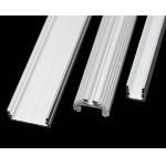 6063 - T5 Construction Aluminum Profile Extrusion Channel With PVDF / Powder Coating for sale