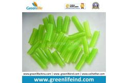 China Mini Retractable Light Green Short Coil Tethers supplier