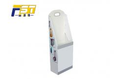 China Eco-friendly Paper Cardboard Trolley Foldable Box with Wheels For Promotion supplier