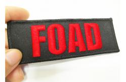 China Custom 3D Puff Letter Embroidery Patches Iron - On Or Sew - On Garment supplier
