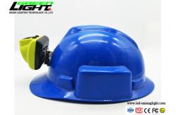 China 385lum 9000lux 6800mAh LED Miners Cap Lamp With USB Charger supplier