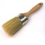 Diameter 2in Large Oval Paint Brush Pure Bristle For Cabinets 20.5cm Long for sale