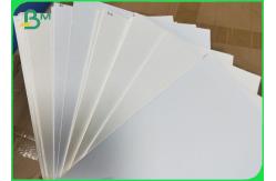 China Natural White Absorbent Paper Sheets For Coasters 1.0mm 1.2mm supplier