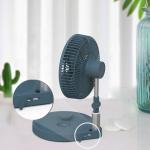 USB Camping Folding Rechargeable Fan 10inches 10000mAh Battery Operated Air Cooling for sale