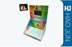 China Small Retail Foldable Custom Cardboard Display Boxes With Lcd Screen supplier