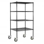 Metal Or SS Material Industrial Wire Shelving For Food Storage / Retail for sale
