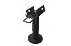 China Adjustable Payment POS Terminal Stand Black Rotation Bracket For Retail Store supplier