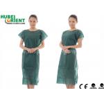 Sleeveless 40gsm Non Woven Patient Gown For Operation Room for sale