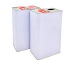 Empty Tinplate 4L Square Tin Can For Paint Packing for sale