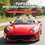 7mil Windshield PPF TPU / KPU Film Anti-Pitting & Long-Term Clear Glass Shielding