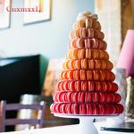 Classic Plastic 10 Tier Macaron Tower Pyramid Macaron Stand Case