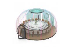 China Custom Size Garden Igloo Bubble Tent Diameter 6m Individual Bubble Tent supplier